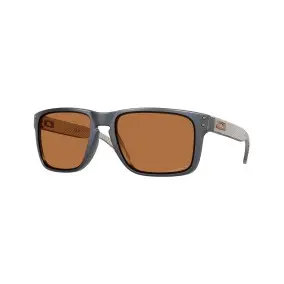 Óculos de sol Oakley Holbrook Xl aço azul Prizm bronze polarizado