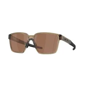 Óculos de sol Oakley Atuador Sq fumado Brown Prizm tungstênio polarizado