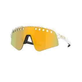 Gafas de sol Oakley Sutro Lite Sweep Salpicadura blanca Prizm 24K