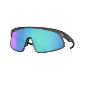 Gafas de sol Oakley Rslv Gris Mate Ahumado Prizm Sapphire