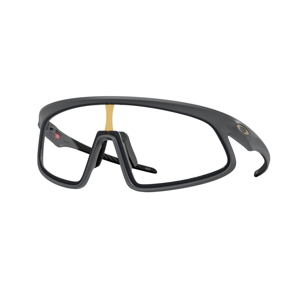 Gafas de sol Oakley Rslv Mate Carbón Clear To Black Iridium
