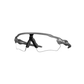 Óculos de sol Oakley Radar Ev S caminho de aço claro para preto Iridium Photochromic