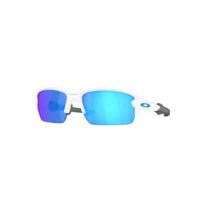 Gafas de sol Oakley Flak 2.0 S Blanco Pulido Prizm Sapphire