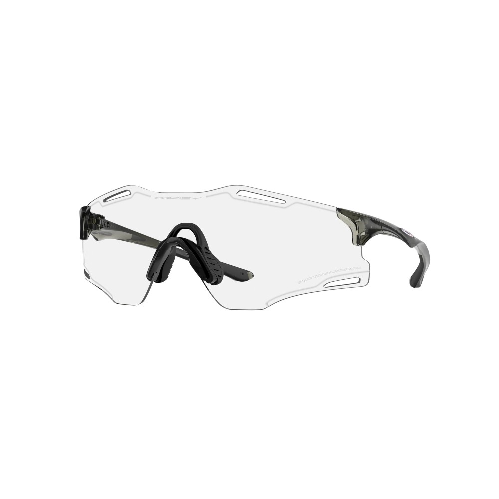 Gafas de sol Oakley Cybr Zero Gris Translúcido Ahumado Clear