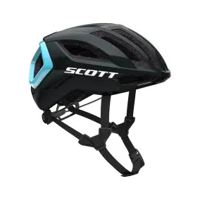 Capacete Scott Centric Plus preto / azul claro