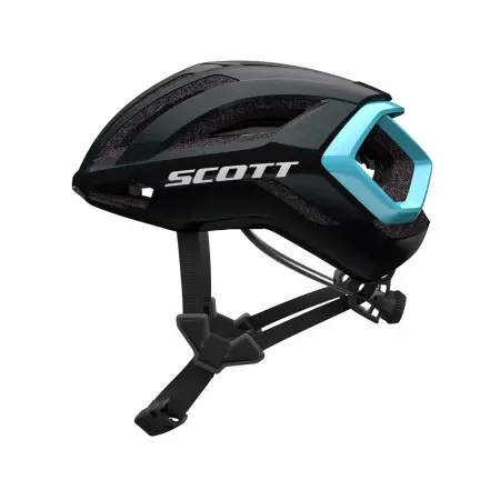 Capacete Scott Centric Plus preto / azul claro