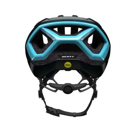 Capacete Scott Centric Plus preto / azul claro