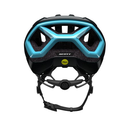 Casco Scott Centric Plus Black/Light Blue