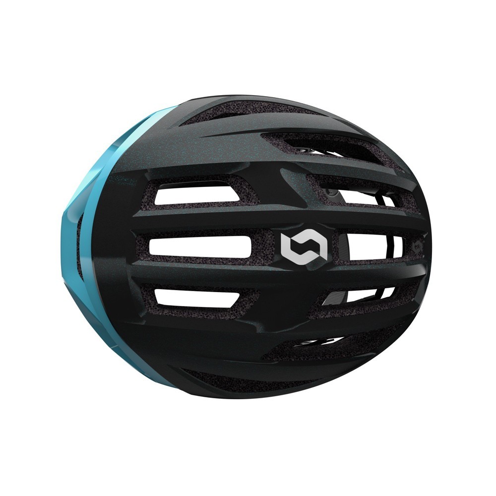 Casco Scott Centric Plus Black/Light Blue | Cascos Ciclismo