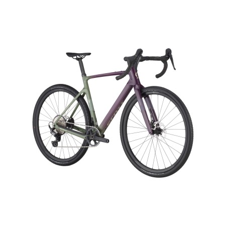 Bicicleta Scott Addict Gravel 40 Olivine Green/Blackberry Purple 2025