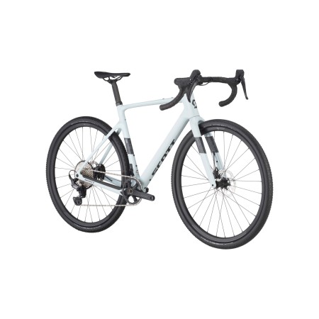 Bicicleta Scott Addict Gravel 40 cinza mineral 2025