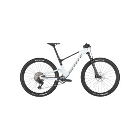 Bicicleta Scott Spark Rc Equipe Cumulus Branco/Carbon Preto 2025