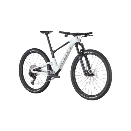 Bicicleta Scott Spark Rc Equipe Cumulus Branco/Carbon Preto 2025