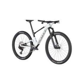 Bicicleta Scott Spark Rc Equipe Cumulus Branco/Carbon Preto 2025