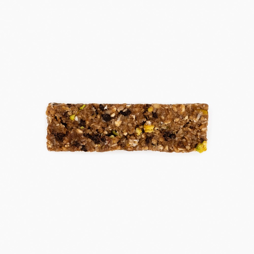 Barrita energética  VEGAN ENERGY BAR  Sabor pistacho y chocolate