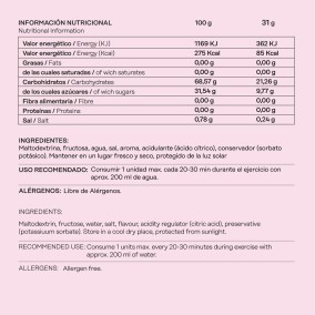 Fructose Gel 101 Nível Morango/Creme 31gr