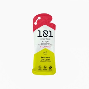 Gel Fructosa 101 Level con Cafeina Sandia 31gr