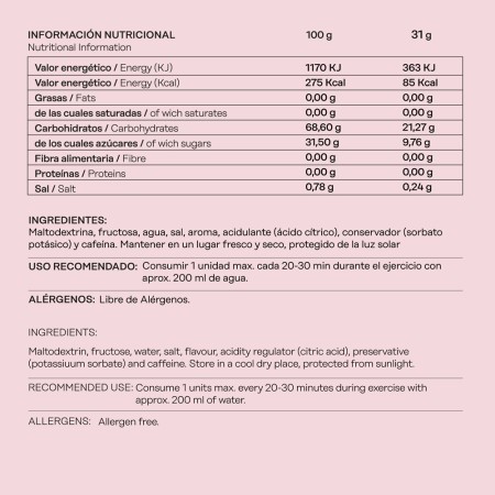 Fructose 101 Level Gel com Cafeína Melancia 31gr