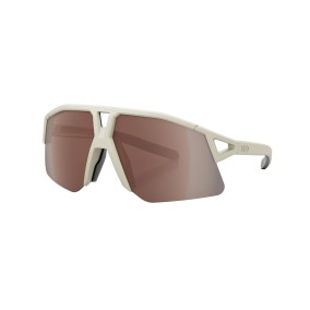 Gafas KOO Espelho branco Matt Brown de amêndoa de Hype