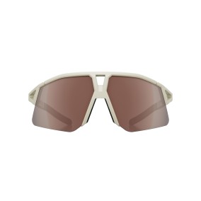 Gafas KOO Espelho branco Matt Brown de amêndoa de Hype