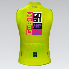 Chaleco Gobik Plus 2.0 Hombre Liquid Lime 2025