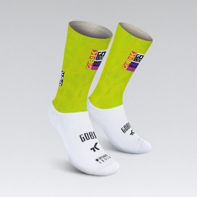 Calcetines Gobik Vortex 2.0 Unisex Liquid Lime 2025