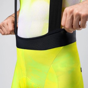 Bib Short Gobik Absolute Print Men Liquid Lime K10 2025