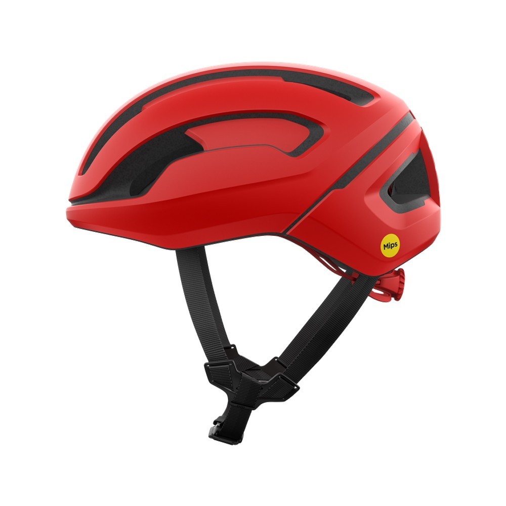 Casco Poc Omne Air Mips Prismane Red Matt | Cascos Ciclismo