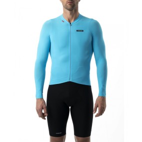 Maillot Largo Etxeondo Alde Azul Cielo 2025