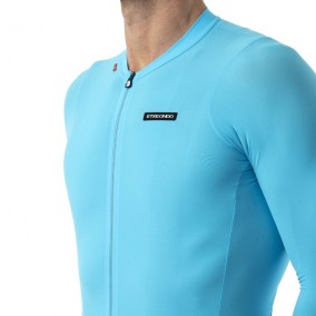 Maillot Largo Etxeondo Alde Azul Cielo 2025