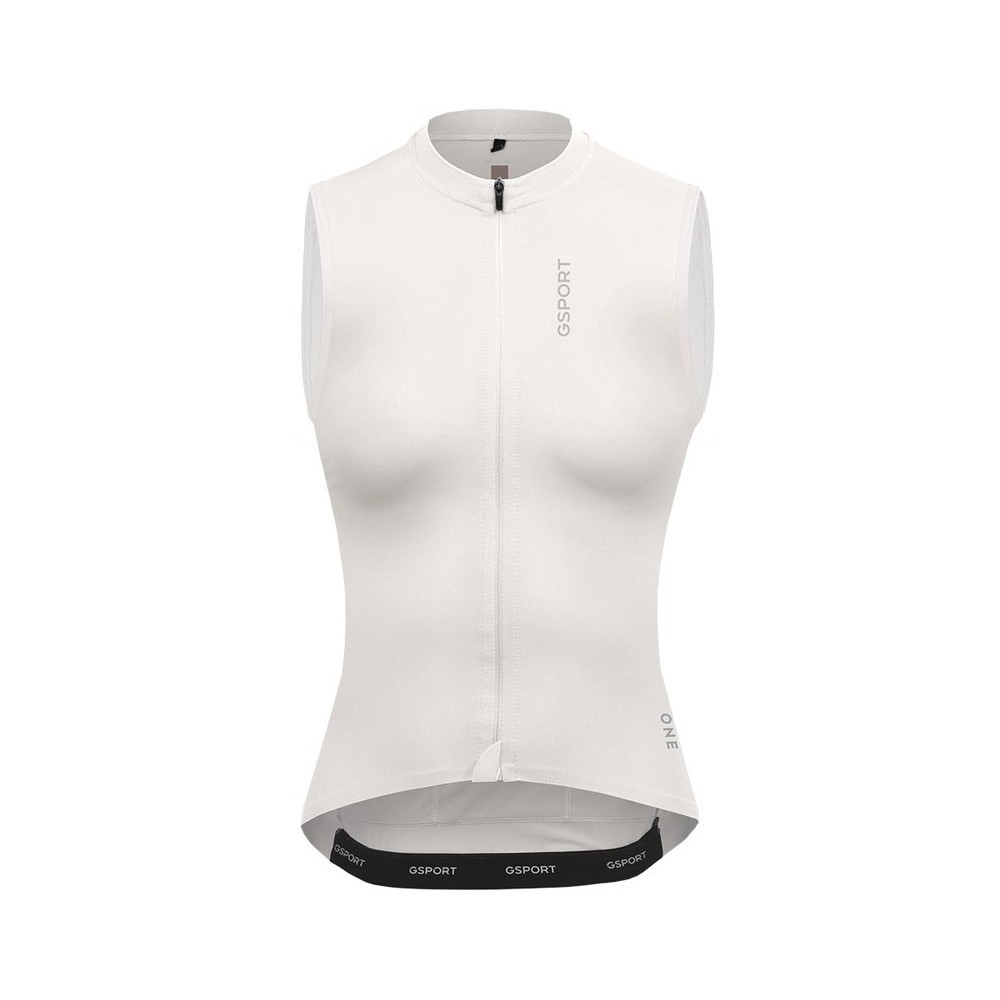 Maillot Corto GSport One Halo Mujer Sin Mangas 2025