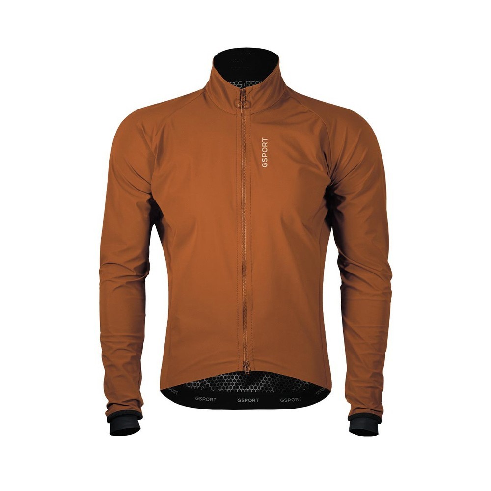 Chaqueta Cortavientos GSport Pro Team Tan 2026 | Chaquetas