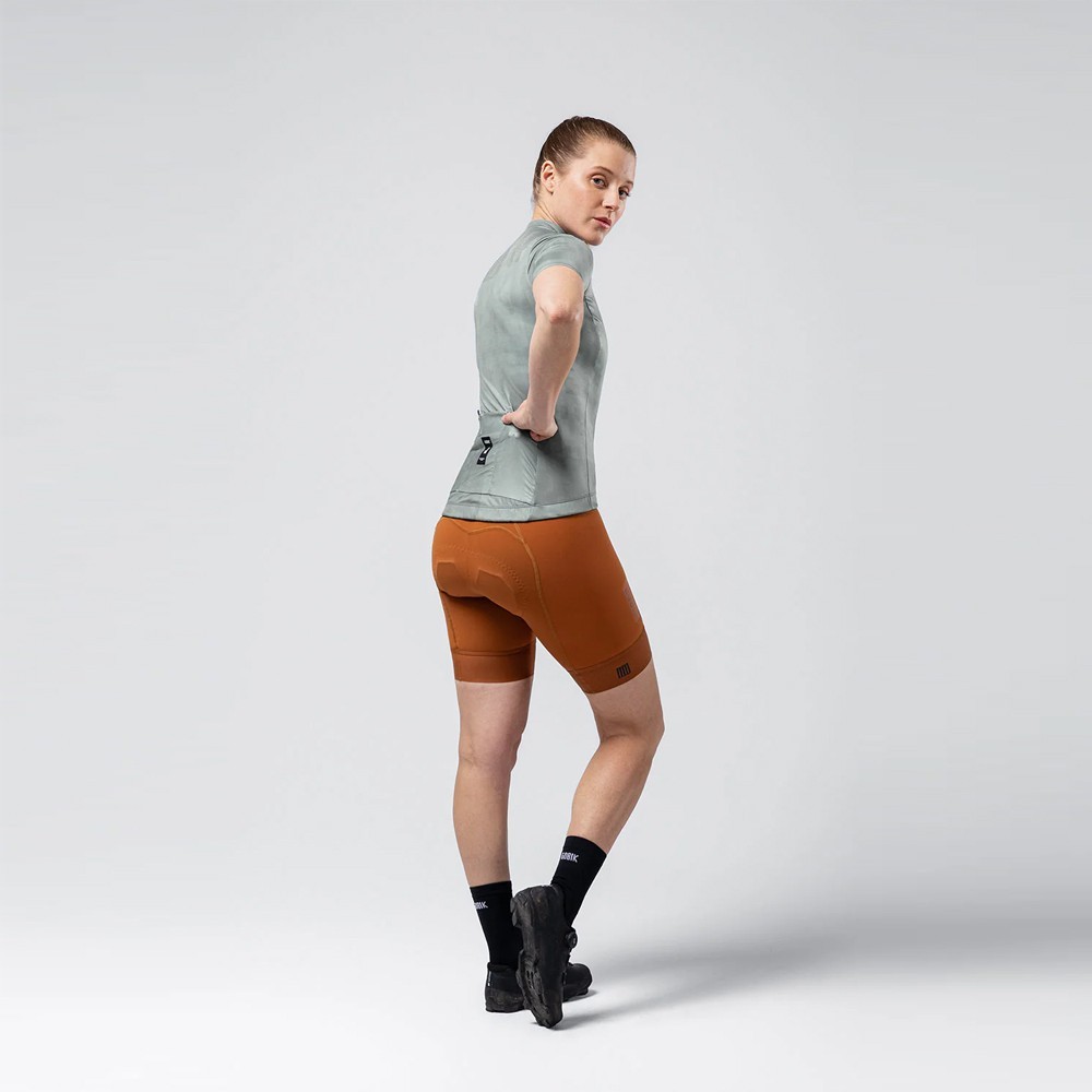 Maillot Corto Gobik Stark Mujer Cedar Check 2025 | Maillots