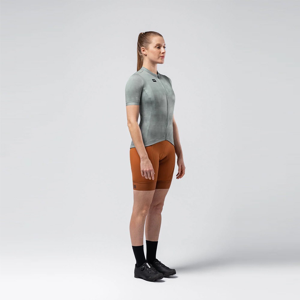 Maillot Corto Gobik Stark Mujer Cedar Check 2025 | Maillots