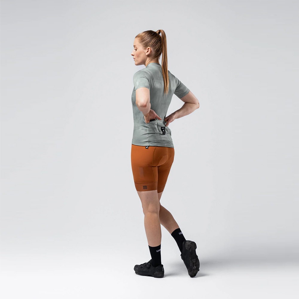 Maillot Corto Gobik Stark Mujer Cedar Check 2025 | Maillots