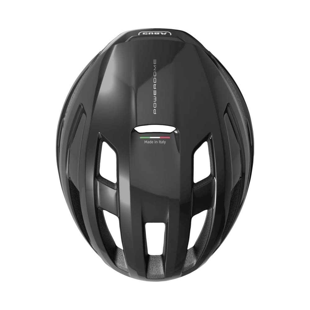 Casco Abus PowerDome Shiny Black | Cascos Ciclismo