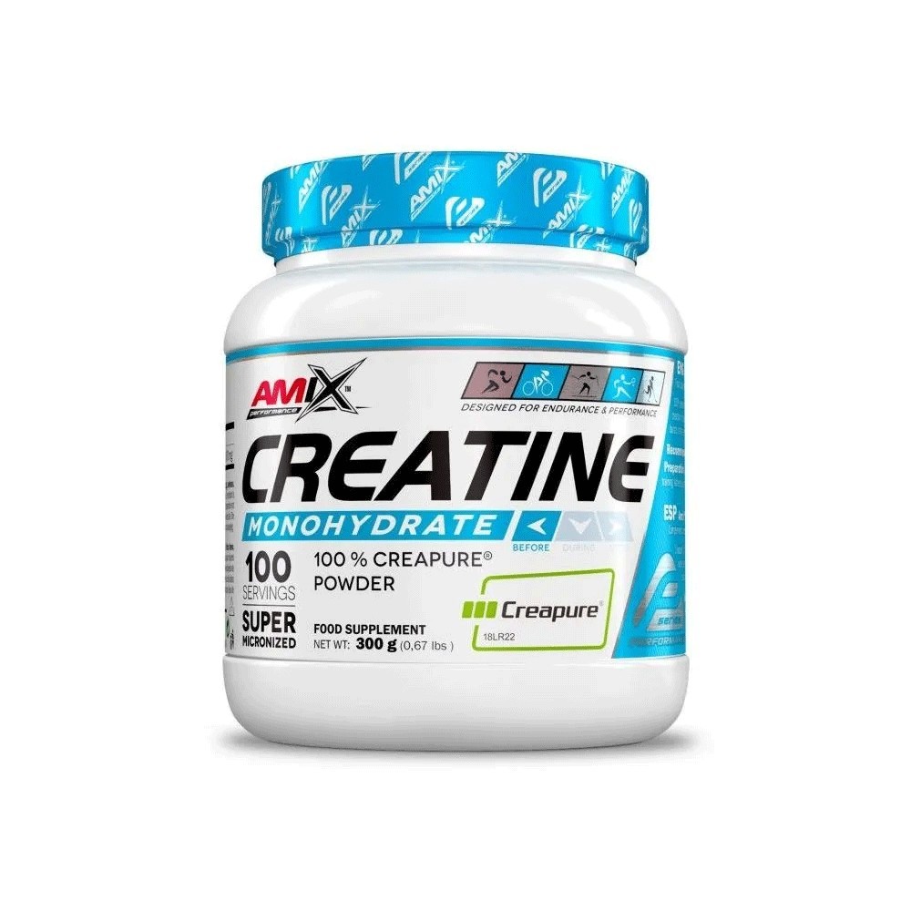 Bote Amix Monohidrato de Creatina Creapure 300gr