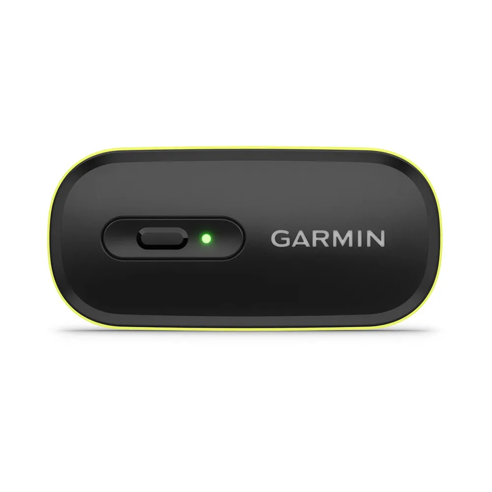 Módulo frontal Garmin HRM 600 con LED de estado