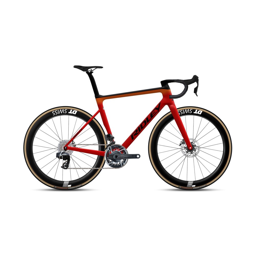 Bicicleta Ridley Falcn RS SRAM Red AXS Red/Orange 2025