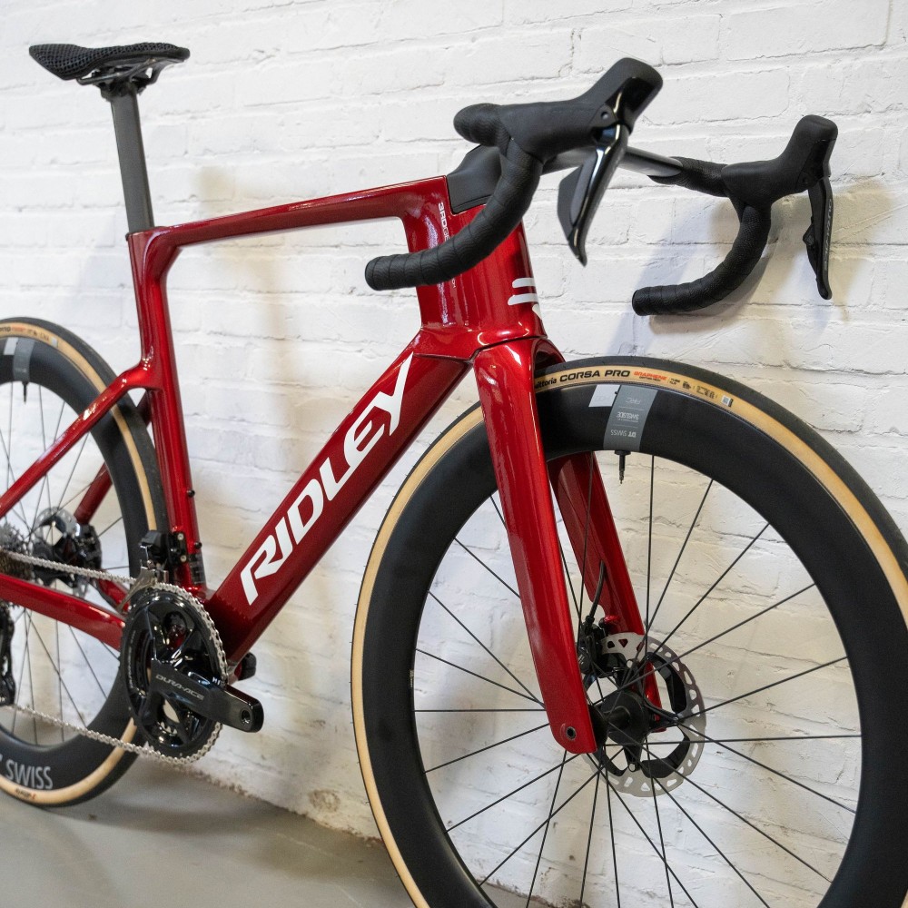 Bicicleta Ridley Noah Fast 3.0 Dura Ace DI2 Candy Red