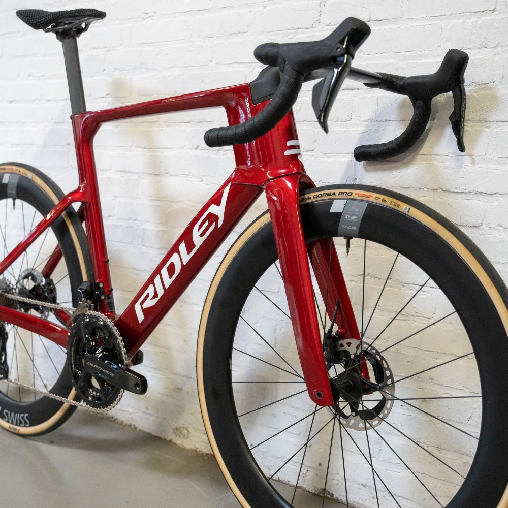 Bicicleta Ridley Noah Fast 3.0 Ultegra Di2 Candy Red
