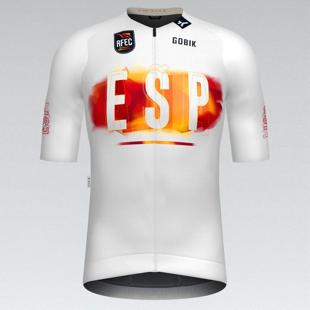Maillot Corto Gobik Cx Pro 4.0 Unisex RFEC Blanco 2025