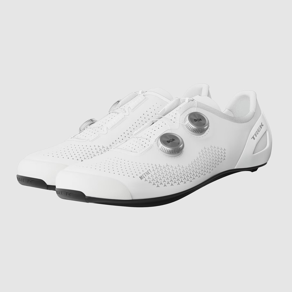 Zapatillas de carretera Trek RSL Blanco/Plata 2026