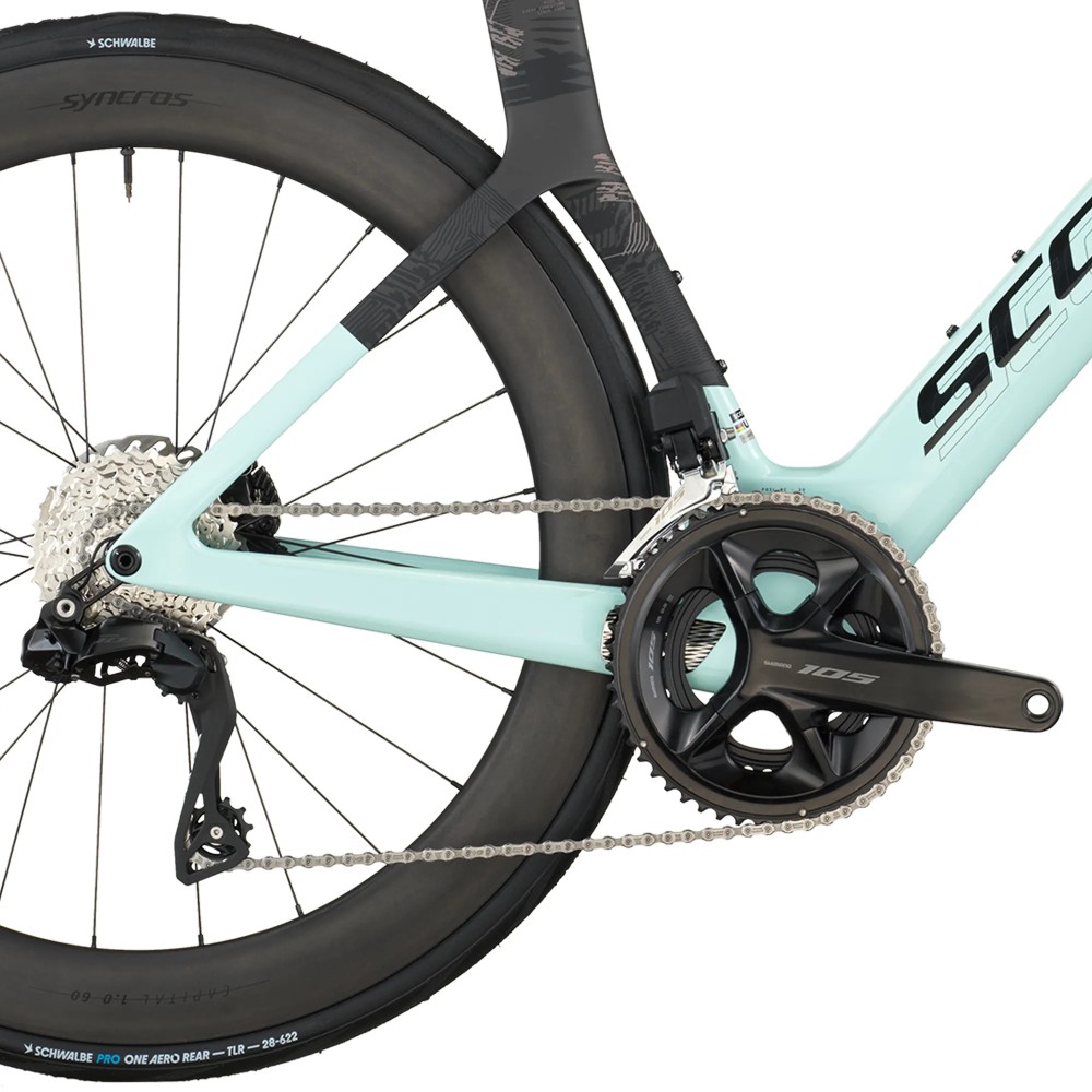 Bicicleta Scott Foil Rc 20 Gelato Blue/Carbon Black 2026