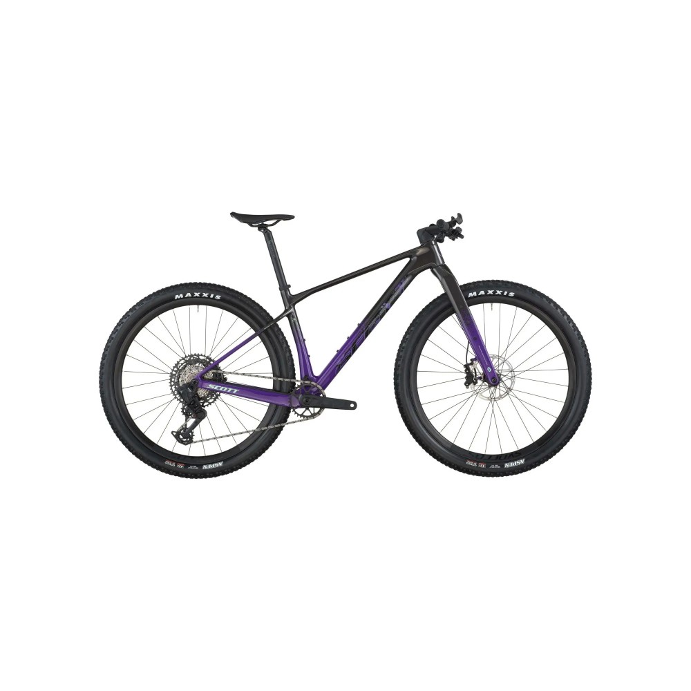 Bicicleta Scott Scale Gravel 10 Carbon Black/Indigo Purple