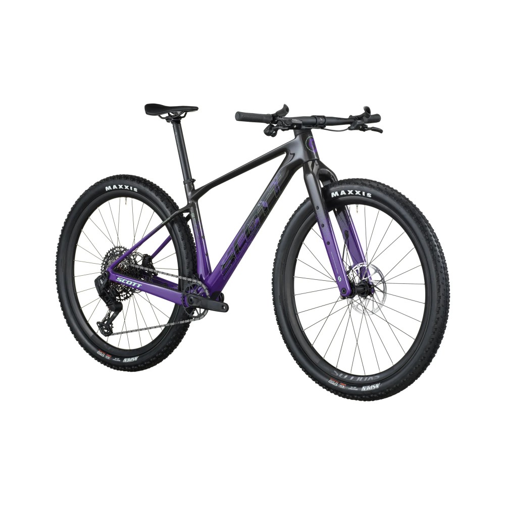 Bicicleta Scott Scale Gravel 10 Carbon Black/Indigo Purple