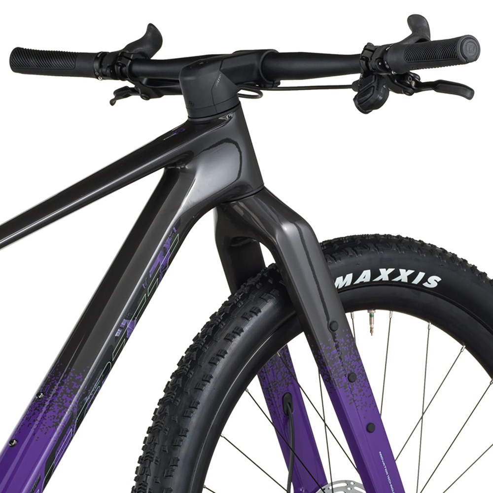 Bicicleta Scott Scale Gravel 10 Carbon Black/Indigo Purple