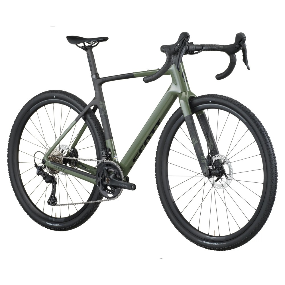 Bicicleta Scott Addict Gravel 40 Wenge Green 2026 | Scott