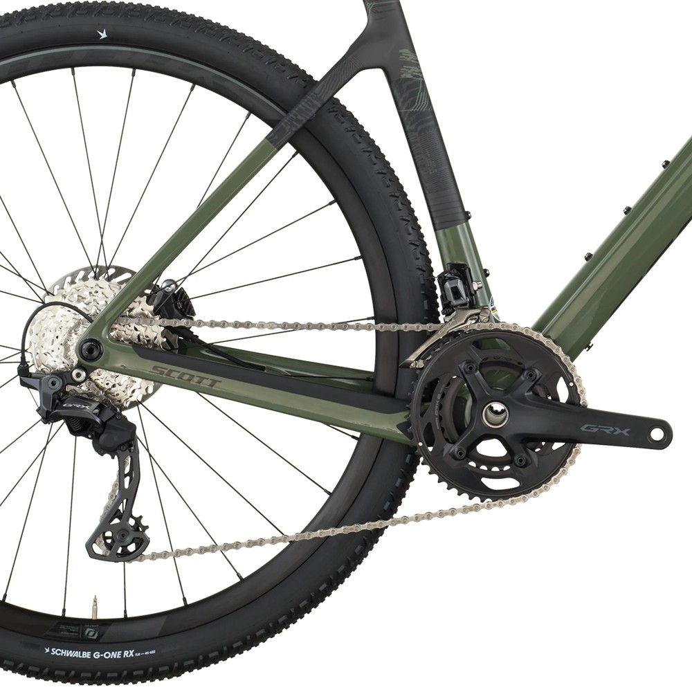 Bicicleta Scott Addict Gravel 40 Wenge Green 2026 | Scott