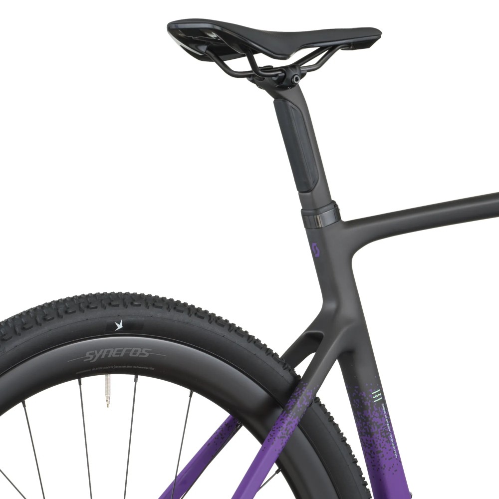 Bicicleta Scott Addict Gravel 20 Carbon Black/Indigo Purple